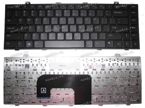 Keyboard Dell Studio 14Z, 1440, 1470 (Black/Matte/US) чёрная матовая