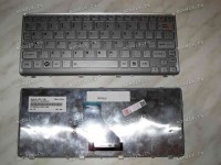 Keyboard Toshiba Satellite NB305 (Silver/Matte/US) серебристая матовая