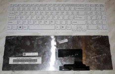 Keyboard Sony VPC-EE / EH (Sony p/n: 148927021, 148970811) (White-White/Matte/US)в бел рамке матовая
