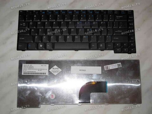 Keyboard BENQ U121W (Black/Matte/US) чёрная матовая