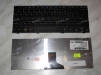 Keyboard Asus eeePC 1001HA, 1005HA, 1008HA (Black/Matte-special/US) чёрная матовая с блёст.
