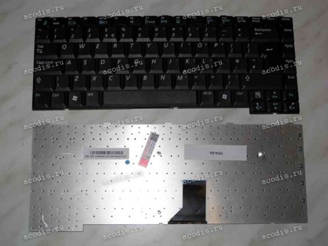 Keyboard Samsung NP-M40 (p/n: BA59-01327C) (Black/Matte/US) чёрная матовая