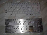 Keyboard Averatec 1000, 1020, 1050; HASEE Q100 (White/Matte/US) белая матовая