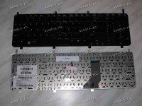 Keyboard HP/Compaq dv8-1010, HDX X18, HDX18 (Black/Glossy/US) чёрная глянцевая