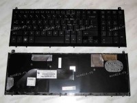 Keyboard HP/Compaq ProBook 4520s, 4525s (Black/Matte/US) черная матовая