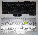 Keyboard Dell Latitude E4300 (Black/Matte/US) чёрная матовая PointStick