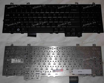Keyboard Dell Studio 1735, 1736, 1737 (Black/Matte/US) чёрная матовая