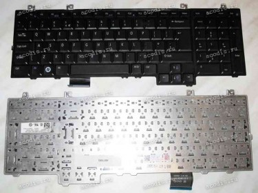 Keyboard Dell Studio 1735, 1736, 1737 (Black/Matte/UK) чёрная матовая