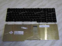 Keyboard Toshiba Satellite A50*, L35*, L55*, P30*, P50*, Qosmio X305-****,G50,F50 (Black/Matte/US) чёр