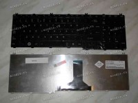 Keyboard Toshiba Satellite C65*, L65*, L67* (Black/Glossy/UK) чёрная глянцевая