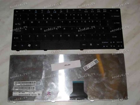Keyboard Acer Aspire One 521,721,751,751H,TimeLine 1410,1810,TimelineX 1830,Ferrari 200 (Black/Matte/UK)