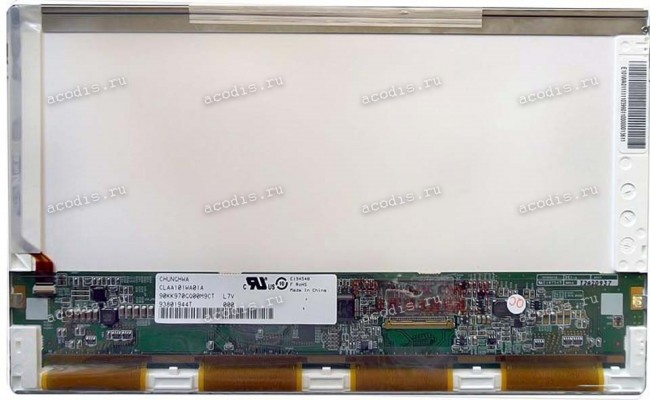 CLAA101WA01A 1366x768 LED 40 пин  NEW