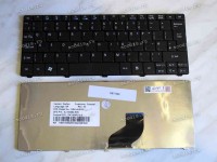 Keyboard Acer Aspire One 522, 532, 532H, Gateway LT21 (Black/Matte/UK) черная матовая