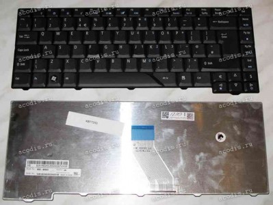 Keyboard Acer Aspire 4210, 4220, 4310, 4315, 4320, 4330, 4430, 4510, 4520, 4710, 4720, 4730, 4910, 4920, 4930, 5220, 5235, 5300, 5310, 5315, 5320, 5520, 5530, 5535, 5700, 5710, 5715, 5720, 5730, 5900, 5910, 5920, 5930, 6920, 6920G, 6935, 6935G* (Black/Mat Keyboard Acer Aspire 4210, 4220, 4310, 4315, 4320, 4330, 4430, 4510, 4520, 4710, 4720, 4730, 4910, 4920, 4930, 5220, 5235, 5300, 5310, 5315, 5320, 5520, 5530, 5535, 5700, 5710, 5715, 5720, 5730, 5900, 5910, 5920, 5930, 6920, 6920G, 6935, 6935G* (Black/Mat