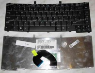 Keyboard Acer TravelMate 6452, 6490, 6492, 6493, 6552, 6592, 6592G, 6593, 6593G (Black/Matte/UK) черная матовая PointStick