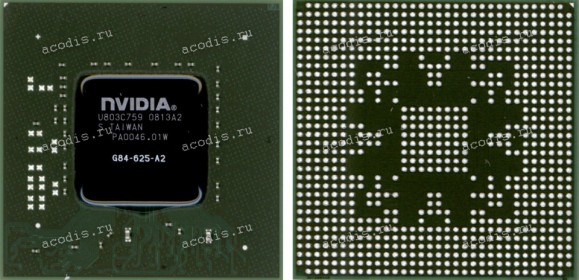 Микросхема nVidia G84-625-A2   (GF 8600M GS)