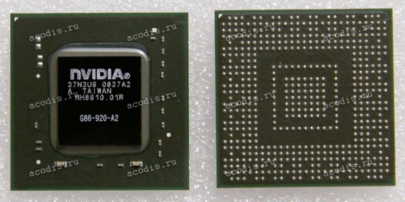 Микросхема nVidia G86-920-A2   (Quadro NVS 140M) datecode 0837A2