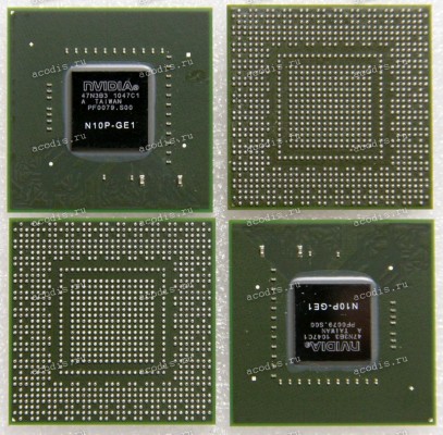 Микросхема nVidia N10P-GE1 datecode 1047C1