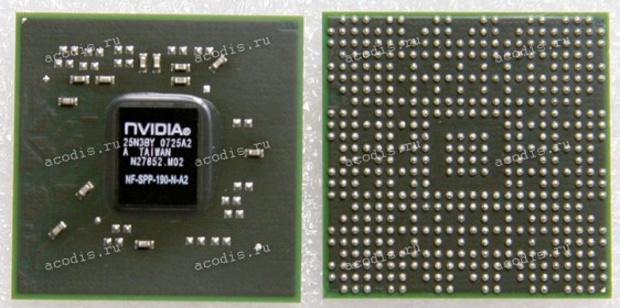 Микросхема nVidia NF-SPP-190-N-A2 datecode 0711A2, 0725A2, 0727A2