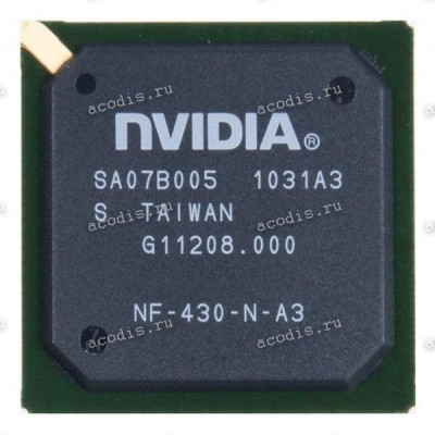 Микросхема nVidia NF-430-N-A3 datecode 0701A3