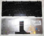 Keyboard Toshiba Satellite T135, Portege M900, U500, U505 (Black/Glossy/RUO) чёрная глянц. русиф