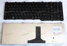 Keyboard Toshiba Satellite A50*, L35*, L55*, P30*, P50*, Qosmio X305-****, G50,F50 (Black/Glossy/RUO) чёр
