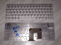 Keyboard Asus F6, F6*, F9, F9* (Silver/Matte/RUO) серебряная матовая русифицированная