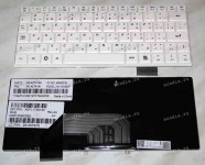 Keyboard Lenovo IdeaPad S9, S9E, S10, S10E (White/Matte/RUO) белая матовая русифицированная