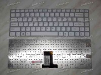 Keyboard Sony VPC-EA (p/n:148792421) (White-Silver/Matte/US) белая