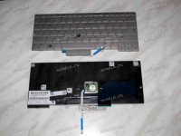 Keyboard HP/Compaq EliteBook 2740P (Silver/Matte/US) серебристая матовая PointStick