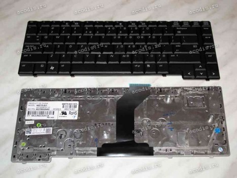 Keyboard HP/Compaq 6535B, 6530B (Black/Matte/US) черная матовая