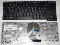 Keyboard HP/Compaq 6710B, 6710S, 6715B, 6715S (Black/Matte/RUO) черная матовая русифицированная