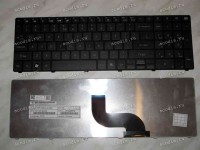 Keyboard Acer Aspire 5755G, 5830T, 5830G, Gateway NV53A, NV55C, NV59, NV59C (Black/Matte/US) чёрная матовая