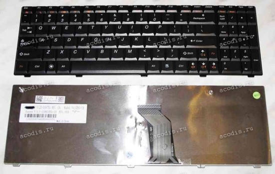 Keyboard Lenovo 3000 Series G560 (Black/Matte/US) чёрная матовая