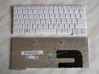 Keyboard Samsung NP-NC10, ND10, N108, N110, N128, N130, N138, N140 (p/n: BA59-02419G/H) (White/Matte/RUO)