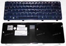 Keyboard HP/Compaq dv3-1000, dv3-2000 (Dark Blue/Glossy/US) синяя глянцевая