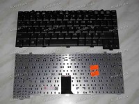 Keyboard Acer Aspire 1200, 1300, 1350, 1351, 1353, 1355, 1510, HP/Compaq Pavilion ZE1000, ZE1200 (Black/Matte/US) чёрная матовая