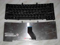 Keyboard Acer TravelMate 4320, 4520, 47**, 5***, 7***, Extensa 4120, 5*** (Black/Matte/RUO) черная мат.