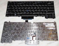 Keyboard Dell Latitude E4310 (Black/Matte/RUO) чёрная матовая PointStick