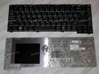 Keyboard Fujitsu Siemens Amilo Pa1510, Pi1505, Pi2512, Pi2515 (Black/Matte/RUO) чёрная матовая русифицир.