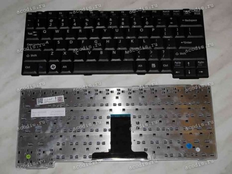 Keyboard Fujitsu Siemens Lifebook L1010 (Black/Matte/US) чёрная матовая