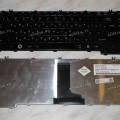 Keyboard Toshiba Satellite C600D, C640, L600, L630, L635, L64* (Black/Glossy/RUO) чёрная глянцевая русиф.