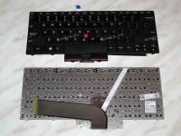 Keyboard Lenovo ThinkPad Edge 14, E40, E50 (Black/Matte/US) чёрная матовая PointStick