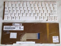 Keyboard Lenovo IdeaPad S10-2 (White/Matte/US) белая матовая