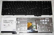 Keyboard HP/Compaq EliteBook 8740W (Black/Matte/LED/RUO) чёрная матовая с подсветкой PointStick