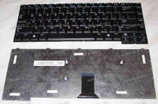 Keyboard Samsung NP-X20, NP-X25 (p/n: BA59-01383C) (Black/Matte/RUO) чёрная матовая русифицированная