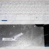 Keyboard Samsung NP-NC20 (p/n: BA59-02461C) (White/Matte/RUO) белая матовая русифицированная