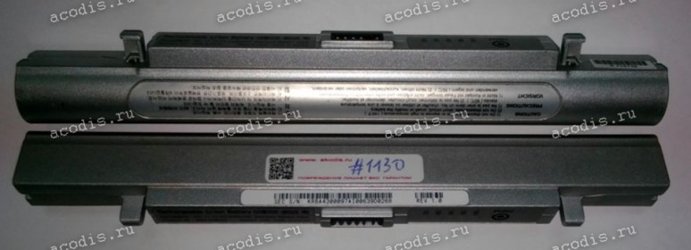 АКБ Samsung NP-X05, X06, X10, X10Plus 11.1V разбор