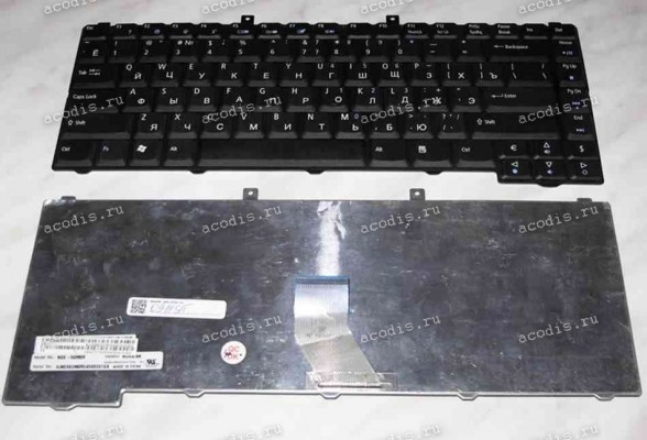 Keyboard Acer Aspire 1400, 1410, 1414, 1600, 1640, 1641, 1650, 1680, 1681, 1684, 1685, 1690, 1691, 1692, 1694, 3000, 3002, 3003, 3500, 3502, 3503, 3610, 3612, 3613, 3620, 3630, 3660, 3680, 5000, 5002, 5004, 5020, 5040, 5050, 5510, 5570, 5600 б/у (Black/Ma