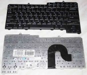 Keyboard Dell Inspirion 1300, B120, B130, Latitude 120L б/у (Black/Matte/RUO) чёрная матовая русифициров